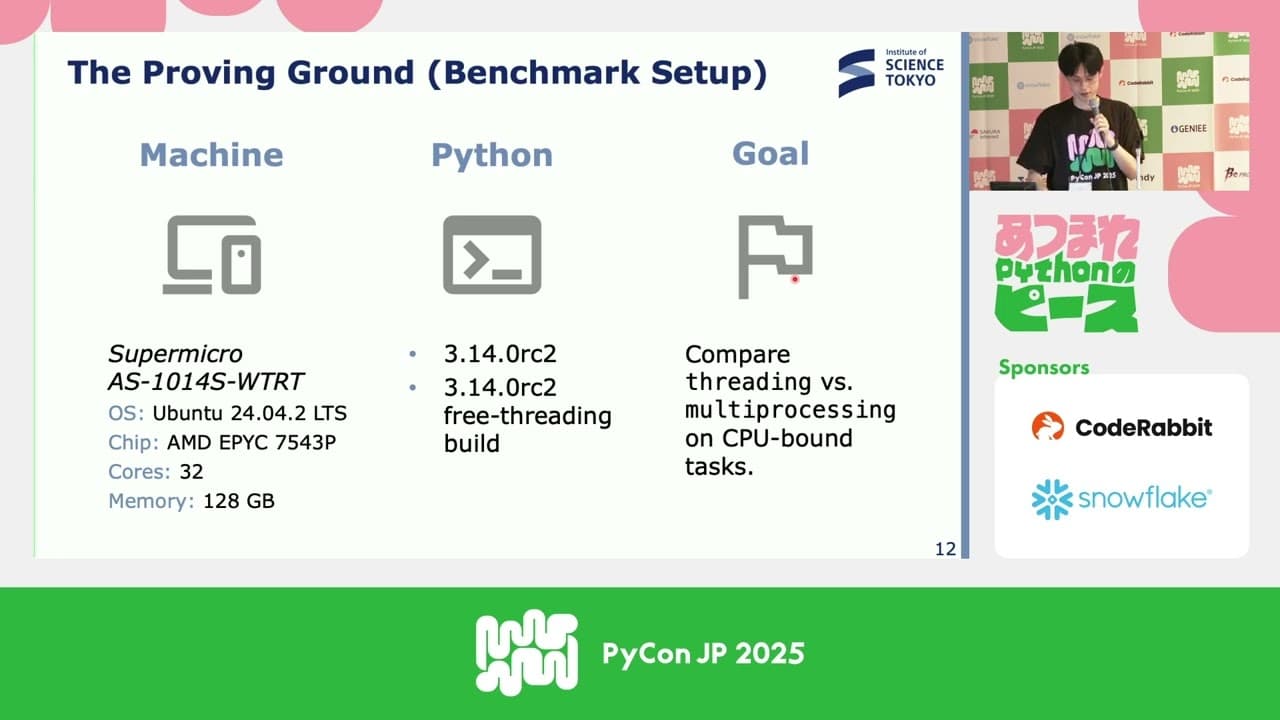 Day1 Ran 5 Beyond Multiprocessing A Real World ML Workload Speedup with Python 3 13+ Free Threading